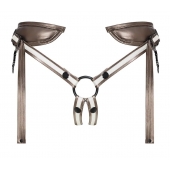 Бронзовый пояс для насадок Desirous Harness - Strap-on-me - купить с доставкой в Кургане