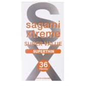 Ультратонкие презервативы Sagami Xtreme Superthin - 36 шт. - Sagami - купить с доставкой в Кургане