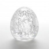Мастурбатор-яйцо Keith Haring EGG DANCE - Tenga - в Кургане купить с доставкой