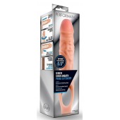 Телесная насадка на пенис 9 Inch Cock Sheath Extender - 22,2 см. - Blush Novelties - в Кургане купить с доставкой