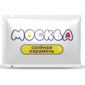 Универсальная смазка с ароматом солёной карамели  Москва Вкусная  - 10 мл. - Москва - купить с доставкой в Кургане