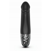 Черный вибратор с электростимуляцией Real Deal Neal - 16,5 см. - MyStim - купить с доставкой в Кургане