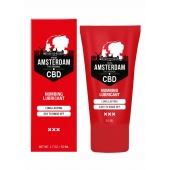 Пролонгирующий лубрикант Numbing CBD from Amsterdam - 50 мл. - Shots Media BV - купить с доставкой в Кургане