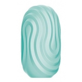 Бирюзовый мастурбатор-яйцо Twist Angel - Baile - в Кургане купить с доставкой