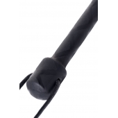 Чёрный стек с фигуркой леопарда на наконечнике - 21 см. - ToyFa - купить с доставкой в Кургане