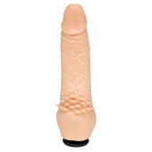 Телесная насадка-фаллос с шипами для массажа клитора - 17,8 см. - LOVETOY (А-Полимер) - купить с доставкой в Кургане