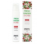 Возбуждающий гель Fresh Ginger Lychee Arousal Gel - 15 мл. - Exsens - купить с доставкой в Кургане