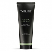 Массажный легкий крем WICKED Sage plus Sea Salt - 120 мл. - Wicked - купить с доставкой в Кургане