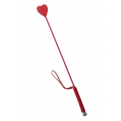 Стек с красным наконечником-сердечком - 70 см.