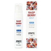Возбуждающий гель Raspberry Mint с ароматом малины и мяты - 15 мл. - Exsens - купить с доставкой в Кургане