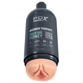 Телесный мастурбатор-вагина Shower Therapy Milk Me Honey - Pipedream - в Кургане купить с доставкой