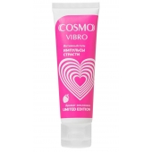 Возбуждающий гель на водно-силиконовой основе Cosmo Vibro с ароматом земляники - 50 гр. - Биоритм - купить с доставкой в Кургане