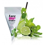 Съедобное согревающее массажное масло Love Me Tender Mojito с ароматом мохито - 10 мл. - Love to Love - купить с доставкой в Кургане