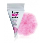 Съедобное согревающее массажное масло Love Me Tender Cotton Candy с ароматом сладкой ваты - 10 мл. - Love to Love - купить с доставкой в Кургане
