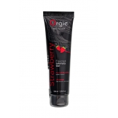 Интимный гель на водной основе Lube Tube Strawberry с клубничным вкусом - 100 мл. - ORGIE - купить с доставкой в Кургане