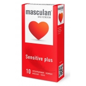 Презервативы Masculan Sensitive plus - 10 шт. - Masculan - купить с доставкой в Кургане