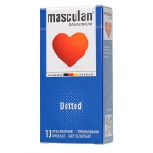 Презервативы с пупырышками Masculan Dotted - 10 шт. - Masculan - купить с доставкой в Кургане