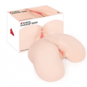 Мастурбатор-полуторс с двойным слоем материала Maria Onahole Real Vagina - KOKOS - в Кургане купить с доставкой