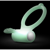 Светящееся в темноте эрекционное виброкольцо Power Clit - Dorcel - в Кургане купить с доставкой