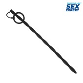 Черный стимулятор уретры Sex Expert - Sex Expert - купить с доставкой в Кургане