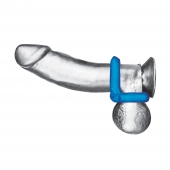 Комплект из 2 эрекционных колец-восьмерок 2-Pack Duo Cock And Ball Stamina Enhancement Ring - BlueLine - в Кургане купить с доставкой