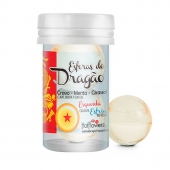 Интимный гель Esferas do Dragao Hot Ball с охлаждающе-разогревающим эффектом (2 шарика по 3 гр.) - HotFlowers - купить с доставкой в Кургане