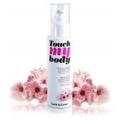 Силиконовый лубрикант 2-в-1 Touch My Body с ароматом вишнёвого цвета - 100 мл. - Love to Love - купить с доставкой в Кургане