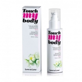 Силиконовый лубрикант 2-в-1 Touch My Body с ароматом моной - 100 мл. - Love to Love - купить с доставкой в Кургане