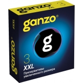 Презервативы увеличенного размера Ganzo XXL - 3 шт. - Ganzo - купить с доставкой в Кургане