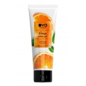 Лубрикант на водной основе OYO Aroma Gel Orange с ароматом апельсина - 75 мл. - OYO - купить с доставкой в Кургане