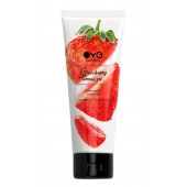 Лубрикант на водной основе OYO Aroma Gel Strawberry с ароматом клубники - 75 мл. - OYO - купить с доставкой в Кургане