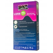 Набор презервативов Bolt Condoms - Luxe - купить с доставкой в Кургане