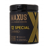 Презервативы с точками и рёбрами MAXUS Special - 12 шт. - Maxus - купить с доставкой в Кургане