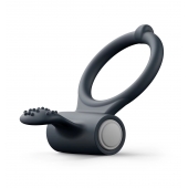 Черное эрекционное кольцо Power Clit - Dorcel - в Кургане купить с доставкой