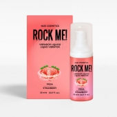 Жидкий вибратор Nuei Rock Me! с ароматом клубники - 20 мл. - Nuei cosmetics - купить с доставкой в Кургане