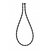 Черный уретральный массажер Glide Small - 30 см. - Lola Games - купить с доставкой в Кургане