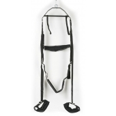 Черные секс-качели из широких ремней - Orion - купить с доставкой в Кургане