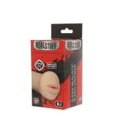 Нежный мастурбатор-ротик REALSTUFF 5INCH MASTURBATOR BJ - Dream Toys - в Кургане купить с доставкой