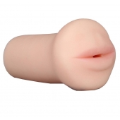 Нежный мастурбатор-ротик REALSTUFF 5INCH MASTURBATOR BJ - Dream Toys - в Кургане купить с доставкой