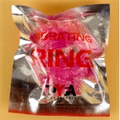 Розовое виброкольцо с двумя батарейками - Toyfa Basic - в Кургане купить с доставкой