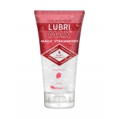 Интимный гель-смазка на водной основе Lubrimax Magic Strawberry - 75 мл. - ИнтелБИО - купить с доставкой в Кургане