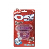 Фиолетовое эрекционное виброкольцо OWOW PURPLE - Screaming O - в Кургане купить с доставкой
