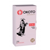 Тонкие презервативы OKOTO Ultra Thin - 12 шт. - Sitabella - купить с доставкой в Кургане
