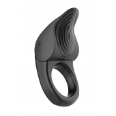 Черное эрекционное виброкольцо Vibro Lust Ring - MALESATION - в Кургане купить с доставкой