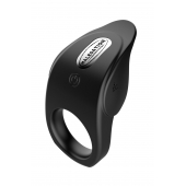 Черное эрекционное виброкольцо Vibro Lust Ring - MALESATION - в Кургане купить с доставкой