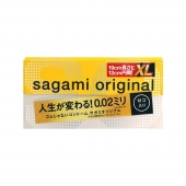 Презервативы увеличенного размера Sagami Original 0.02 XL-size - 12 шт. - Sagami - купить с доставкой в Кургане