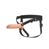 Полый страпон на ремнях 6’’ Hollow Silicone Strap-on - Pipedream - купить с доставкой в Кургане