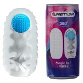 Мастурбатор с шариком внутри Magic ball - Baile - в Кургане купить с доставкой