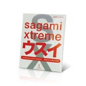 Ультратонкий презерватив Sagami Xtreme SUPERTHIN - 1 шт. - Sagami - купить с доставкой в Кургане