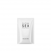 Полоски для орального секса Slow Sex Oral Sex Strips - 7 шт. - Bijoux Indiscrets - купить с доставкой в Кургане